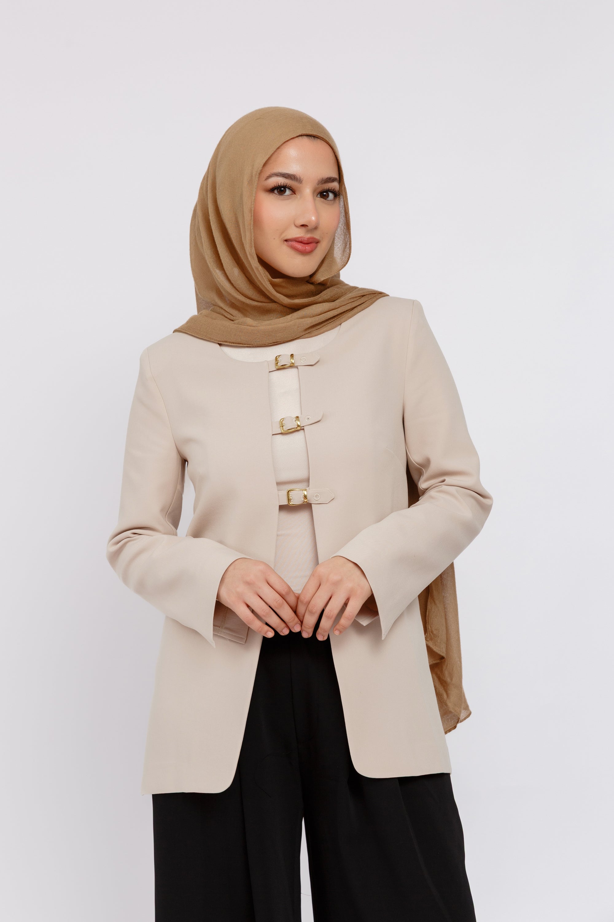 Oat Buckled Blazer Tunic *ships 11/10