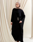Black Belted Kaftan- Final Sale
