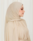 Sand Matte Chiffon Scarf