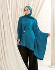 Teal Kaftan Tunic
