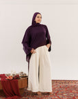 Purple High-Low Tunic