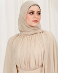Sand Matte Chiffon Scarf