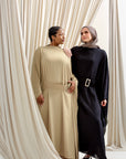 Black Belted Kaftan- Final Sale