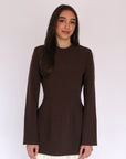 Espresso Structured Tunic