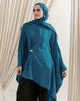 Teal Kaftan Tunic