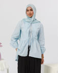 Sky Blue Bow Tie Tunic