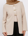 Oat Buckled Blazer Tunic *ships 11/10