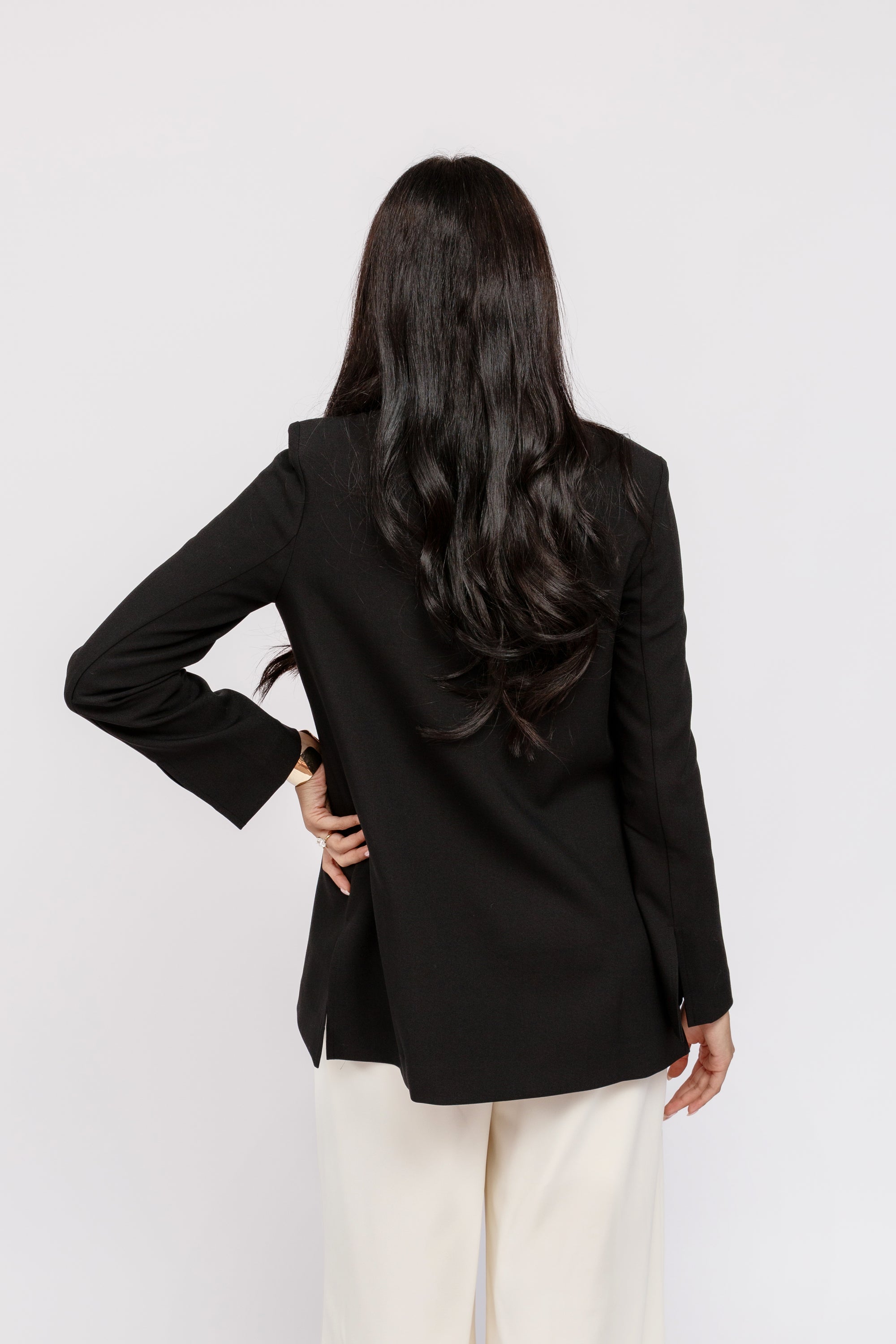 Black Buckled Blazer Tunic *ships 11/10