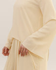 Cream High-Low Tunic- Final Sale