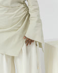 Mint Cotton Ruched Tunic - Final Sale