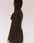 Espresso Structured Tunic