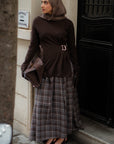 Espresso Buckled Sweater