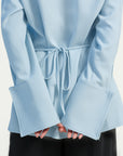 Sky Blue Utility Slit Tunic
