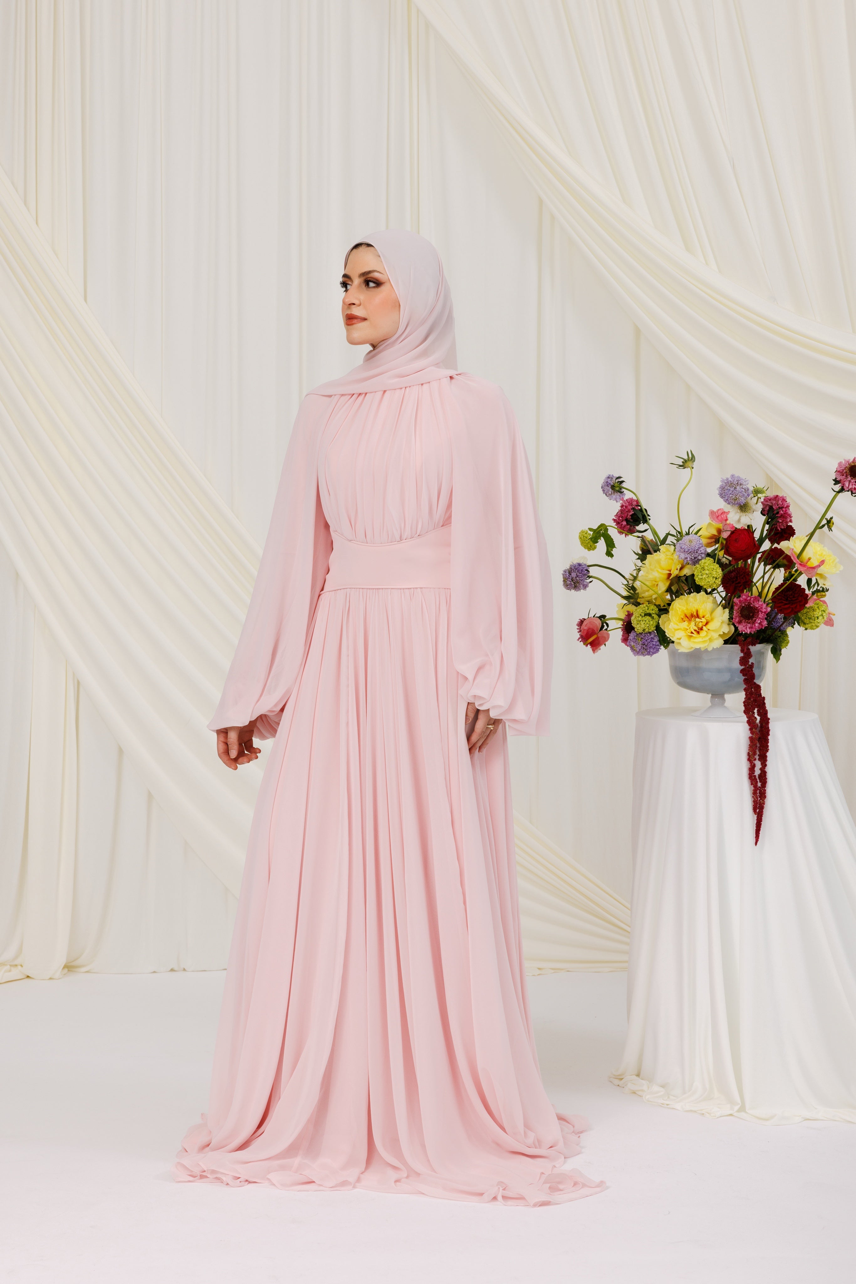 Kaftan Beaded Gown