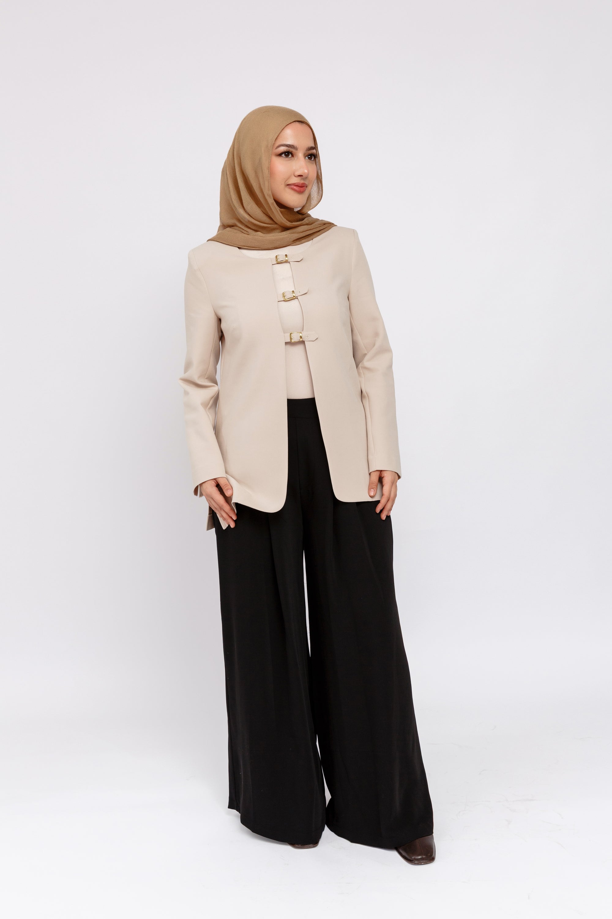 Oat Buckled Blazer Tunic *ships 11/10