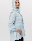 Sky Blue Bow Tie Tunic