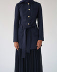 Navy SE Belted Jacket - Final Sale