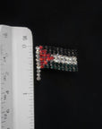 Embellished Palestine Flag Brooch- 100% Profits to PCRF