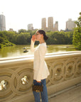 Cream Blazer Tunic