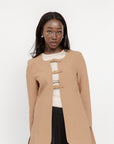 Camel Buckled Blazer Tunic *ships 11/10