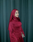 Cherry Red Shimmering scarf