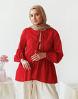 Red Bow Tie Tunic