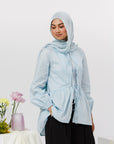 Sky Blue Bow Tie Tunic