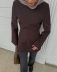 Espresso Structured Tunic