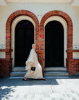 Truffle Tie Neck Maxi Dress- Final Sale