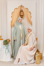 Load image into Gallery viewer, Creamy Rose Aghabani Bisht

