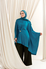 Load image into Gallery viewer, Teal Kaftan Tunic
