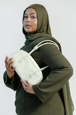 Load image into Gallery viewer, Moss Green Structured Tunic - Final Sale
