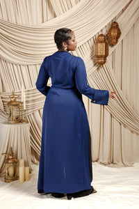 Navy Floor Length Hardware Tunic