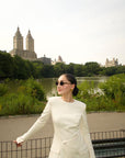 Cream Blazer Tunic