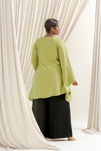 Lime Kaftan Tunic