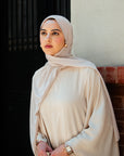 Truffle Matte Scarf
