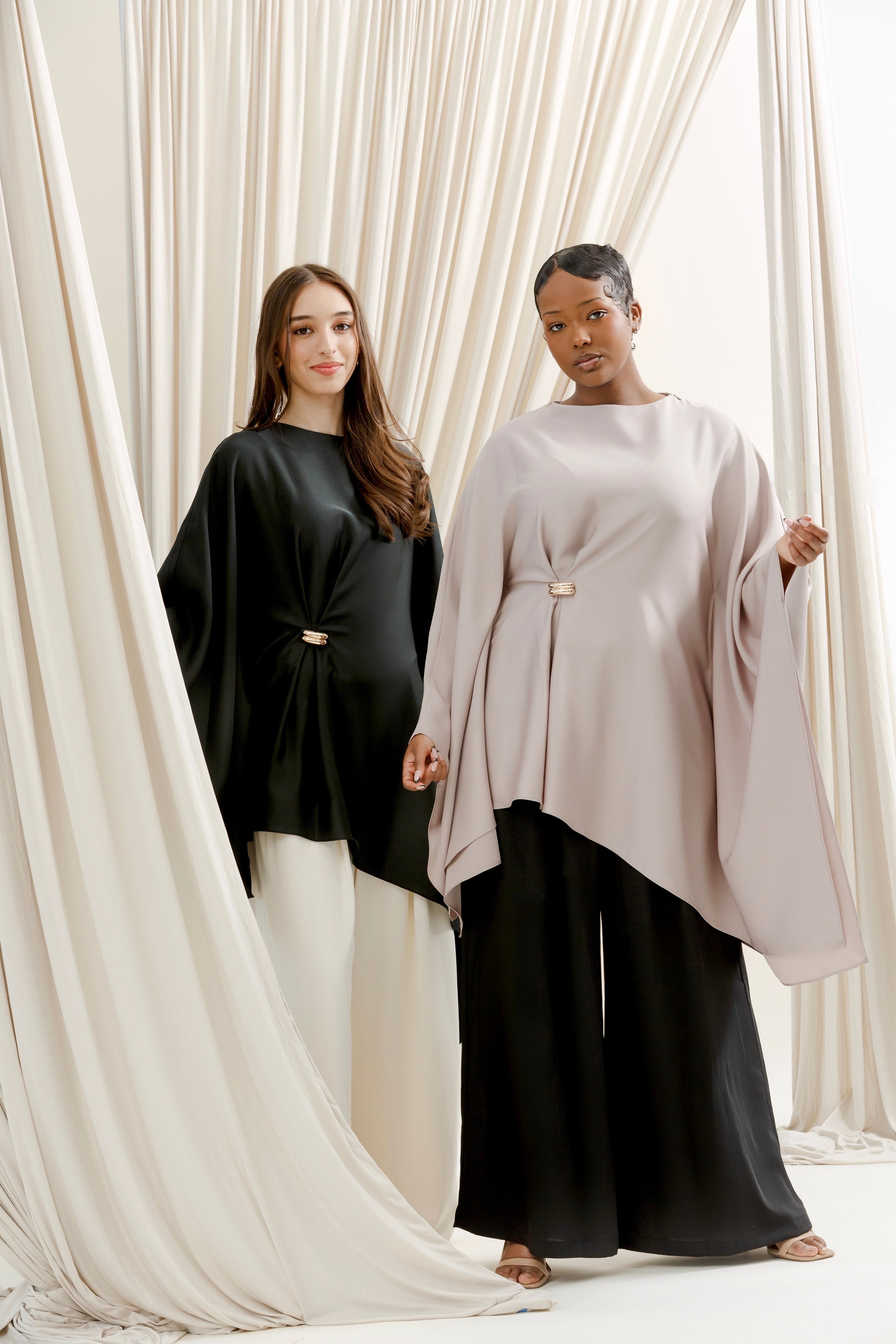 Black Kaftan Tunic