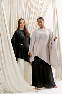 Black Kaftan Tunic