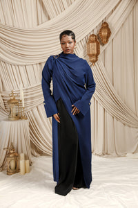 Navy Floor Length Hardware Tunic