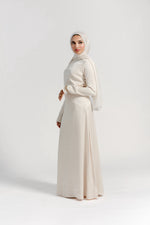 Load image into Gallery viewer, Cream Satin Slip Dress
