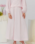 Orchid Pink Balloon Top & Maxi Skirt Set- Final Sale