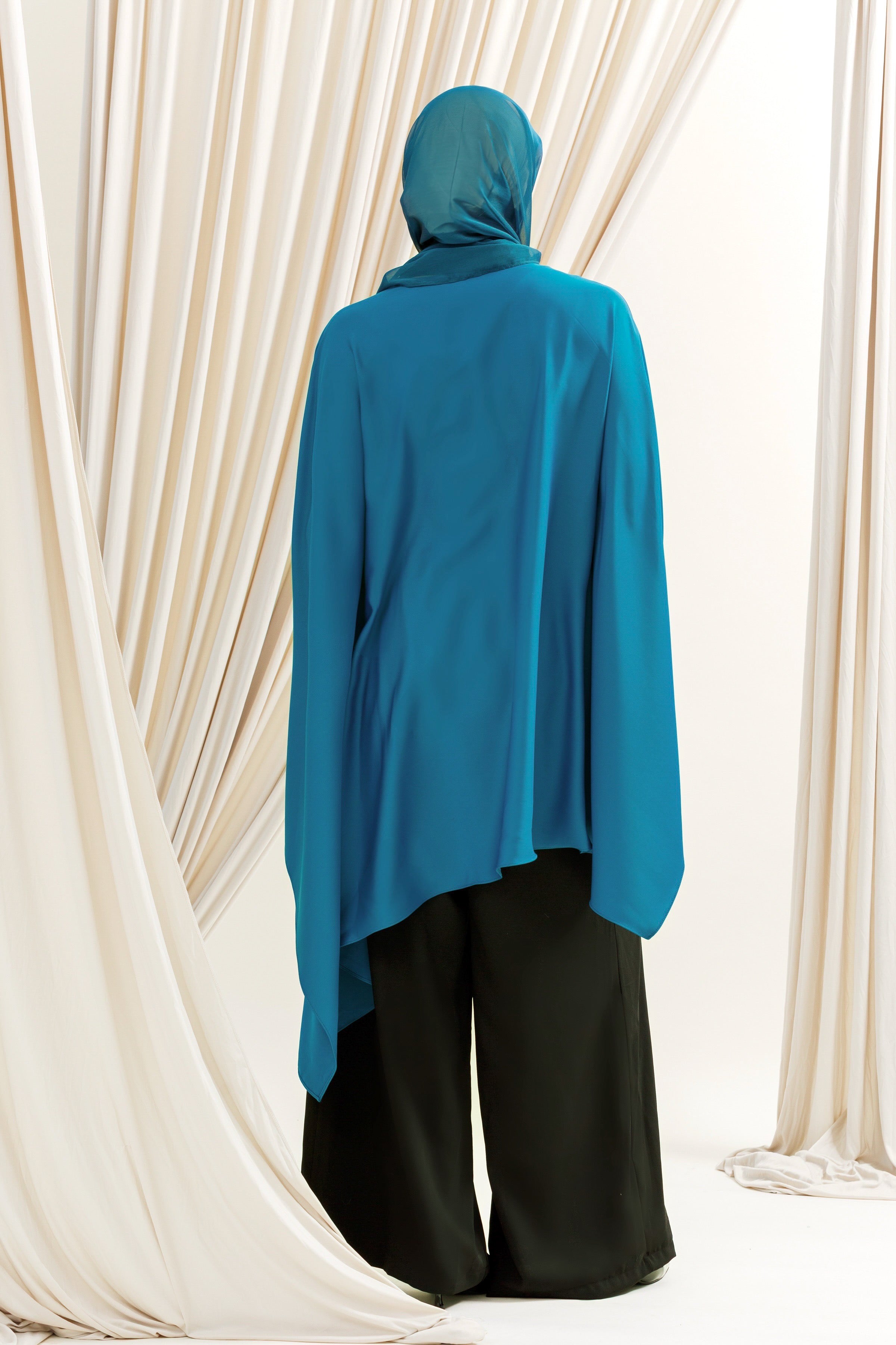 Teal Kaftan Tunic