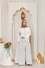 Load image into Gallery viewer, White Cinched Cloak
