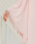 Powder Pink Tie Neck Maxi Dress- Final Sale
