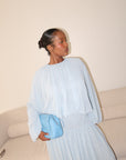 Ocean Blue Low Waisted Skirt Set