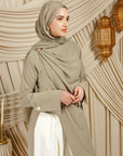 Khaki Floor Length Hardware Tunic- Final Sale