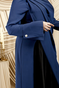Navy Floor Length Hardware Tunic