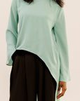 Aqua High-Low Tunic