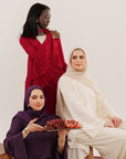 Cream High-Low Tunic- Final Sale