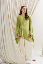 Load image into Gallery viewer, Lime Kaftan Tunic
